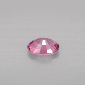Spinel Gemstone in 7.1 x 5.3 mm Size for Sale, Spinel Stone in Purplish Pink Color