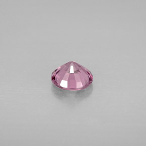 Spinel Gemstone in 5.7 mm Size for Sale, Spinel Stone in Purplish Pink Color