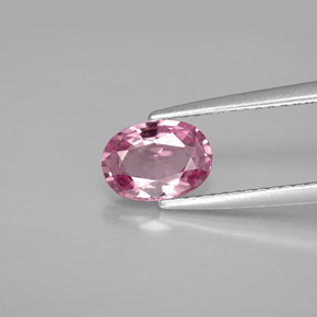0.99 ct Pink Spinel Gemstone, Spinel Gem in Oval Facet Shape for Sale.