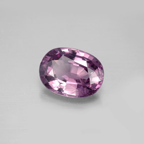 2.59 ct Violet Spinel Stone, Natural Spinel in Oval Facet Shape for Sale