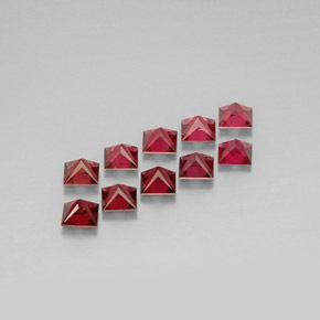 Spinel Gemstone in 3.6 x 3.6 mm Size for Sale, Spinel Stone in Red Color