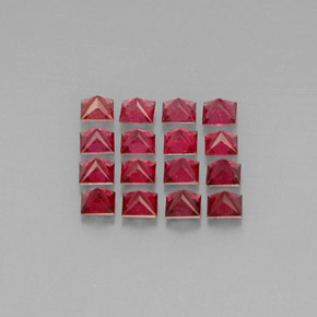 Spinel Gemstone in 3 x 2.9 mm Size for Sale, Spinel Stone in Red Color
