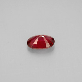 Spinel Gemstone in 6.6 x 4.6 mm Size for Sale, Spinel Stone in Red Color