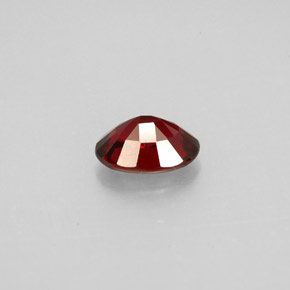 Spinel Gemstone in 6.6 x 4.7 mm Size for Sale, Spinel Stone in Deep Red Color