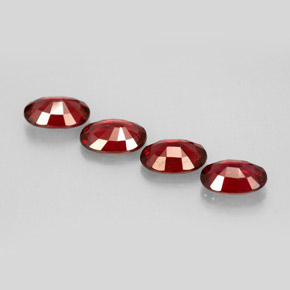 Spinel Gemstone in 6.6 x 4.6 mm Size for Sale, Spinel Stone in Red Color