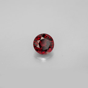 0.83 ct Red Spinel Stone, Natural Spinel in Round Facet Shape for Sale