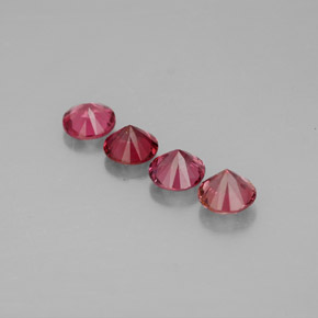 Spinel Gemstone in 4.2 mm Size for Sale, Spinel Stone in Multi Red Color