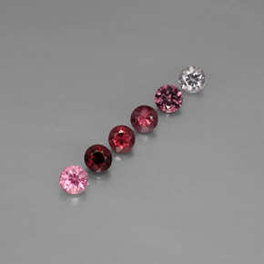 1.25 ct Multicolor Spinel Stone, Natural Spinel in Diamond-Cut Shape for Sale