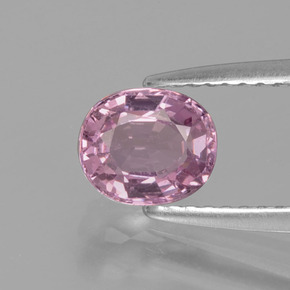 1.07 ct Pink Spinel Gemstone, Spinel Gem in Oval Facet Shape for Sale.