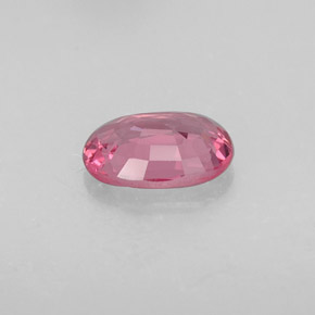 Spinel Gemstone in 7.6 x 5.4 mm Size for Sale, Spinel Stone in Purplish Pink Color