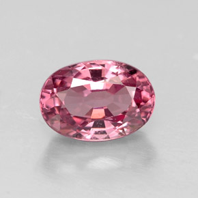 1.17 ct Pink Spinel Gemstone, Spinel Gem in Oval Facet Shape for Sale.
