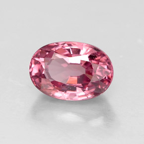 1.17 ct Pink Spinel Stone, Natural Spinel in Oval Facet Shape for Sale