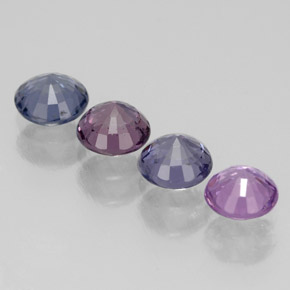 Spinel Gemstone in 4 mm (calibrated) Size for Sale, Spinel Stone in Multicolor Color