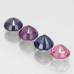 Spinel Gemstone in 4.8 mm Size for Sale, Spinel Stone in Multicolor Color