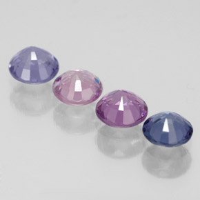 Spinel Gemstone in 4.6 mm Size for Sale, Spinel Stone in Multicolor Color