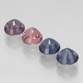 Spinel Gemstone in 4.7 mm Size for Sale, Spinel Stone in Multicolor Color
