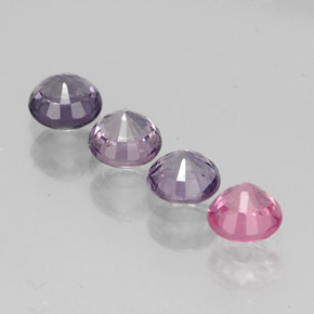 Spinel Gemstone in 4 mm (calibrated) Size for Sale, Spinel Stone in Multicolor Color