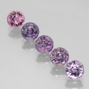 1.84 ct Multicolor Spinel Gemstone, Spinel Gem in Round Facet Shape for Sale.