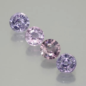 1.65 ct Multicolor Spinel Gemstone, Spinel Gem in Round Facet Shape for Sale.