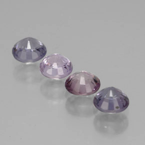 Spinel Gemstone in 4.3 mm Size for Sale, Spinel Stone in Multicolor Color