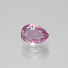 0.96 ct Pink Spinel Gemstone, Spinel Gem in Pear Facet Shape for Sale.