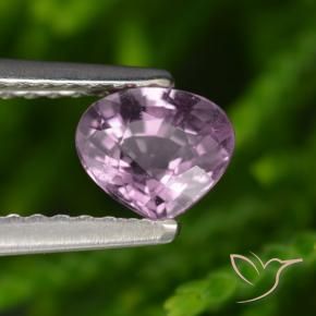 0.67 ct Purple Spinel Stone, Natural Spinel in Pear Facet Shape for Sale