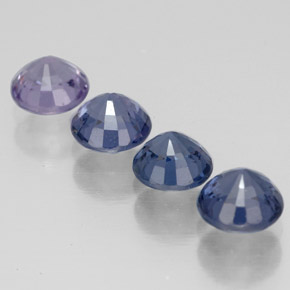 Spinel Gemstone in 4.8 mm Size for Sale, Spinel Stone in Multicolor Color