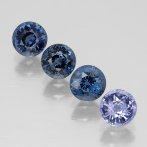 1.69 ct Multicolor Spinel Gemstone, Spinel Gem in Round Facet Shape for Sale.