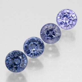 2.06 ct Multicolor Spinel Stone, Natural Spinel in Round Facet Shape for Sale