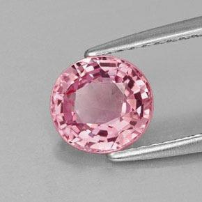 1.32 ct Violet Spinel Gemstone, Spinel Gem in Oval Facet Shape for Sale.