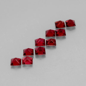Spinel Gemstone in 3.1 x 3 mm Size for Sale, Spinel Stone in Red Color