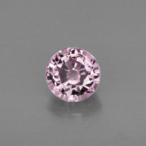 0.86 ct Pink Spinel Gemstone, Spinel Gem in Round Facet Shape for Sale.
