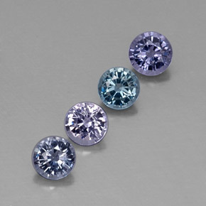 1.90 ct Multicolor Spinel Stone, Natural Spinel in Round Facet Shape for Sale