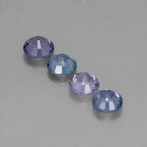 Spinel Gemstone in 4.6 mm Size for Sale, Spinel Stone in Multicolor Color