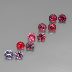 3.45 ct Multicolor Spinel Stone, Natural Spinel in Diamond-Cut Shape for Sale
