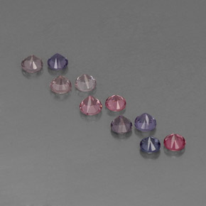 Spinel Gemstone in 3 mm (calibrated) Size for Sale, Spinel Stone in Multicolor Color