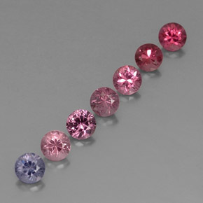 2.76 ct Multicolor Spinel Stone, Natural Spinel in Diamond-Cut Shape for Sale