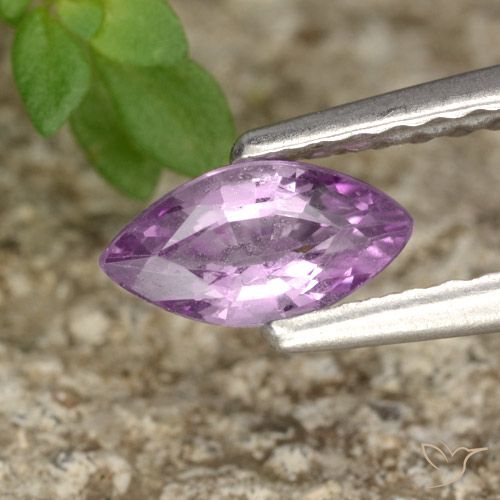 0.39ct Natural Violet Purple Spinel, Marquise, VVS-VS