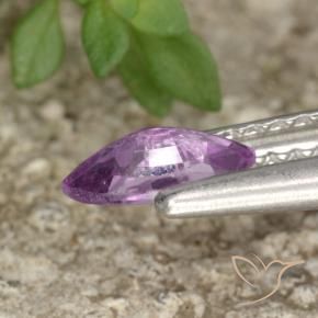 Spinel Gemstone in 6.7 x 3.5 mm Size for Sale, Spinel Stone in Violet Purple Color