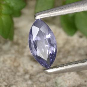 0.27 ct Violet Spinel Stone, Natural Spinel in Marquise Facet Shape for Sale