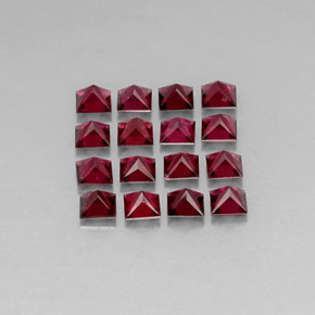 Spinel Gemstone in 3.2 x 3.1 mm Size for Sale, Spinel Stone in Red Color