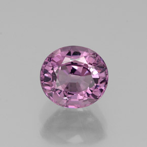 1.37 ct Pink Spinel Gemstone, Spinel Gem in Oval Facet Shape for Sale.