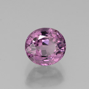1.37 ct Pink Spinel Stone, Natural Spinel in Oval Facet Shape for Sale