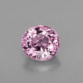 0.82 ct Pink Spinel Gemstone, Spinel Gem in Oval Facet Shape for Sale.