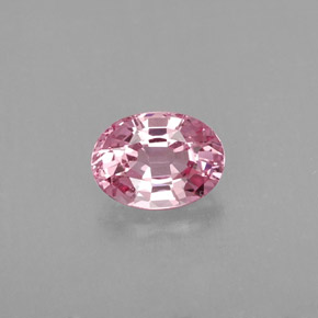 0.67 ct Pink Spinel Gemstone, Spinel Gem in Oval Facet Shape for Sale.