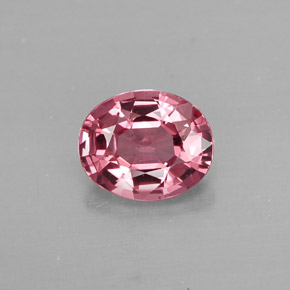 0.99 ct Pink Spinel Gemstone, Spinel Gem in Oval Facet Shape for Sale.
