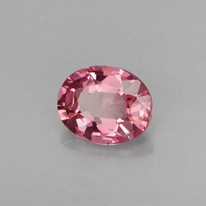 0.99 ct Pink Spinel Stone, Natural Spinel in Oval Facet Shape for Sale