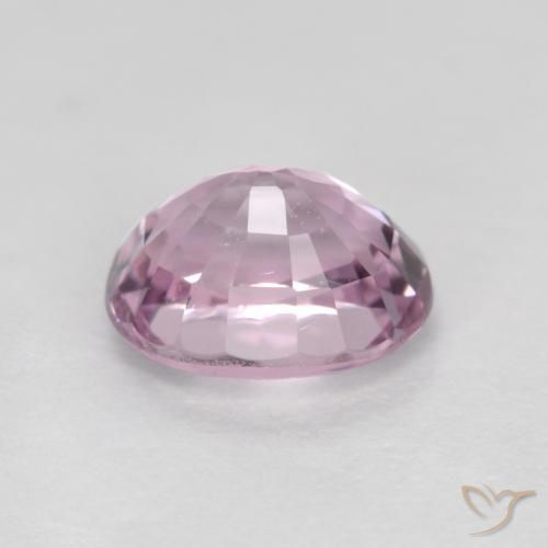 Spinel Gemstone in 6 x 4.8 mm Size for Sale, Spinel Stone in Very Light Pinkish Purple Color