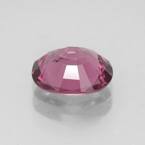 Spinel Gemstone in 8 x 7.1 mm Size for Sale, Spinel Stone in Purplish Pink Color