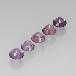 Spinel Gemstone in 5 mm (calibrated) Size for Sale, Spinel Stone in Multicolor Color